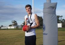 White’s light shines bright