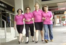 Smurfettes in the pink