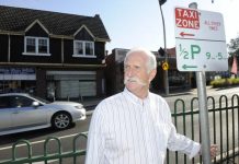 Taxi rank shift for traffic