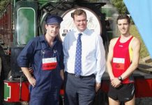 Runners after puffing record