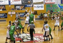 Warriors down but on Topp