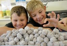 Rum balls downed with ease