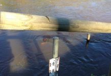 Rain river runs through