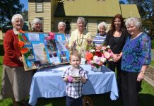 Flowers in full bloom