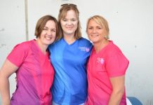 Women walk out on cancer