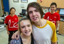 Look who’s smiling now