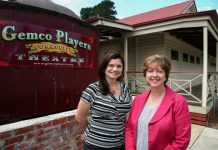 Theatre setting for final meeting