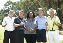 Teeing off for charity