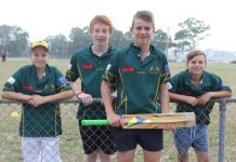 Captain Caleb charges forward