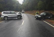 Pakenham Road closed, man airlifted after two-car crash
