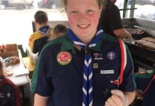 Scout on a globe trot