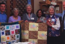 Quilt gifts reach 100 mark