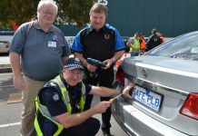 Licence plates in lock-down