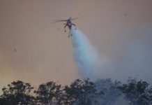 Speedy firefight by air