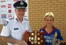 Youngest firies know the drill