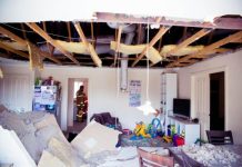 Lightning-hit home repairs drag on