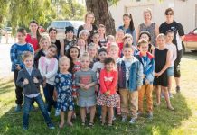 Model kids show their talent