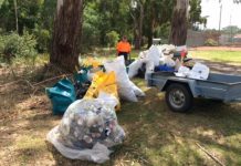 Rubbish up the creek