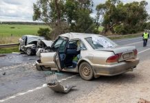 Woman killed in car smash