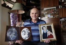 View from the other trench