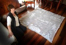 Fabric of love passed down