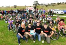 Trikers drifting in the dark