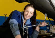 Mechanic is a beauty