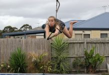 Charli loves a flip or two