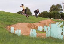 All aboard the mountainboard