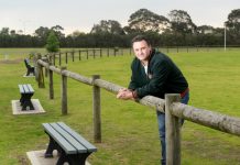 Green and red in his veins