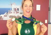 Weight off her shoulders