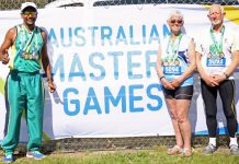 Big walk to Games for Pramesh