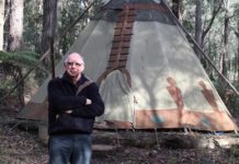 Teepee theft a ‘cruel’ blow