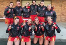 West Gippy stars on-court