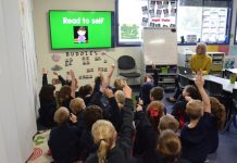 Kids get screen time