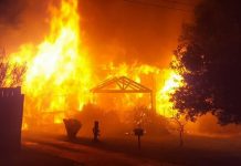 Fire rips through Emerald home