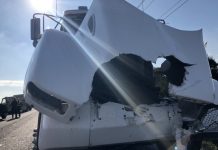 Truck crash shuts Kooweerup Road