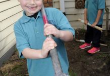 Budding gardeners dig deep