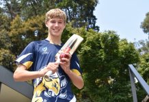 Young cricketer makes huge strides
