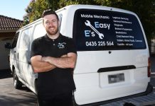 A mechanic on the move