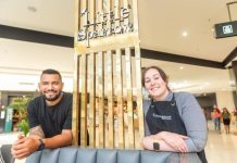 Upmarket cafe flies high