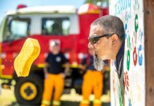 Show a soaking success