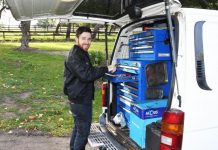 A mechanic on the move