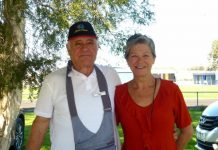 Record stalls and browsers at Bunyip Market