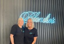 Women behind Blondies Kafe