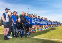 Officer stops to recognise Rob