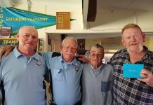 Luke and the team lap up the spoils at Lang Lang