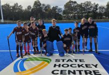 Casey fielding under-12 Shield team