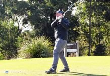 Father and son combine for victory