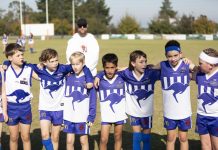 Pumped up for primary school football